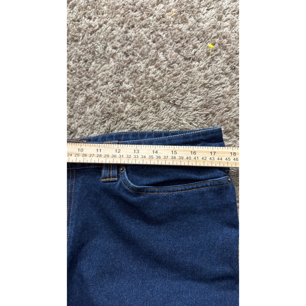 Ariat Real Bootcut Jeans Womens 34L Dark Wash Denim Western Riding Pants kk14 - Picture 4 of 10